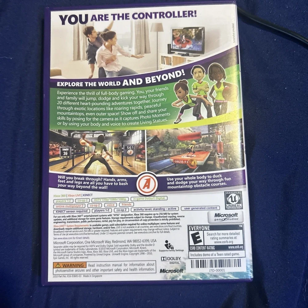 Kinect Adventures‎ Xbox 360
